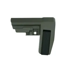SB Tactical SBA6 Pistol Stabilizing Brace 5-Position Adjustable for AR-15 OD Green