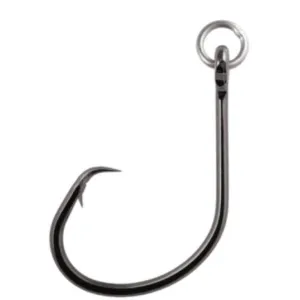 Owner Mutu Circle  Ringed Size 3/0  Chrome 5pk