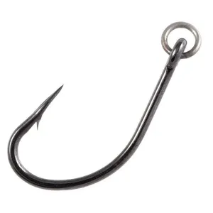 Owner Flyliner  Ringed Size 2  Black Chrome 8pk