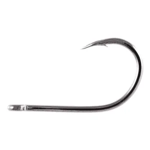Owner Aki Twist Hook 7/0  Black Chrome  4pk