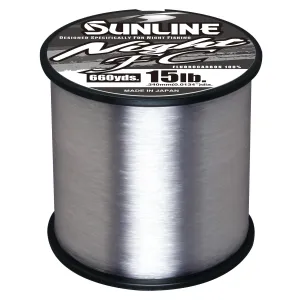 Sunline Night FC 660 yd  Clear Blue  15 lb
