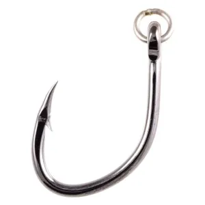 Owner Offshore  Ringed Size 3/0  Black Chrome  5pk