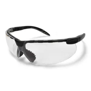 Radians Call Sign BRAVO Shooting Glasses Black with Clear Lenses