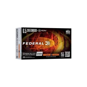 Federal Fusion Rifle Ammunition 6.5 Creedmoor +Peak 155gr PT 2900 fps 20/ct