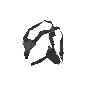 Uncle Mike's Plain Black Nylon Shoulder Holster 8716 AM#16