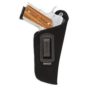 Bulldog Deluxe IWB Holster with Polymer Clip for Compact Autos with 2.5-3.75" Barrels Glock 19 Black RH
