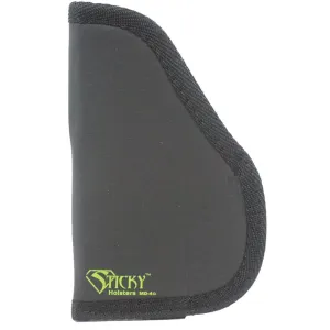 Sticky Holsters Gen 1 Medium Sticky Pocket Holster for 3.8" Sub-Compact Medium Frame Double Stack Autos with Laser Black Ambi