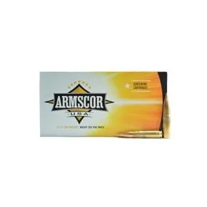 Armscor Rifle Ammunition .300 Blackout 147gr FMJ 1800 fps 20/ct
