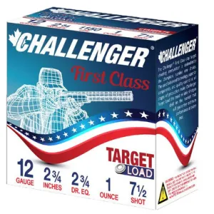 12 GAUGE 2-3/4'' 1 OZ #7.5 SHOT 250/CASE (CTA12L175)