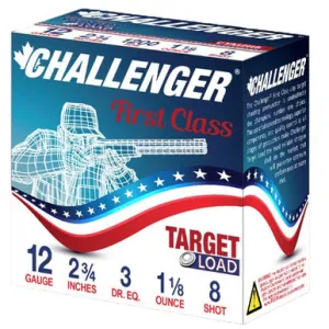 12 GAUGE 2-3/4'' 1 OZ #8 SHOT 250/CASE (CTA12L18)