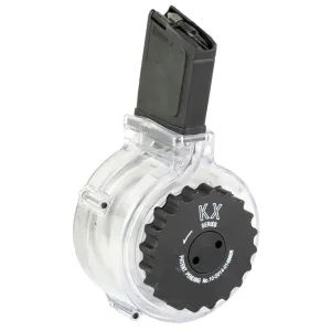 KCI AR-15 50rd Drum Magazine .223 5.56 Compatible with AR-15 M16 M4