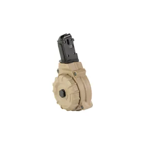 ProMag CZ Scorpion 9mm Luger Drum Magazine FDE 50 Round Capacity