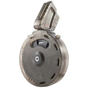 Black Dog Machine AR-15 Drum Magazine 22LR 50-Round Polymer Smoke Gray