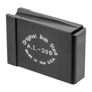 Bob Hahin Short Action AICS Bob Sled 308 Winchester 1-Round Aluminum Magazine
