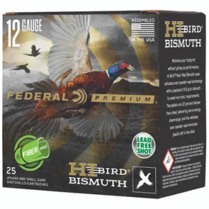 Federal HVFB12HW5 Federal Premium Hi-Bird 12Gauge 2.75" 1 1/4oz 5Shot 25 Rounds