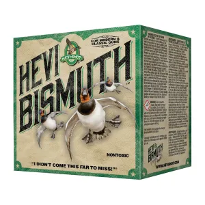 Hevi Shot Bismuth Shotgun Ammo 12 ga. 3 in. 1 3/8 oz. 2 Shot 25 rd.