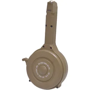 RWB Drum Mag Glock 40 S&W 50rd Tan Polymer