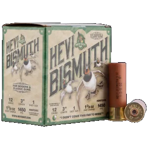 Hevi Shot Bismuth Shotgun Ammo 12 ga. 3 in. 1 3/8 oz. 1 Shot 25 rd.