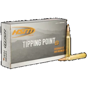 HSM Tipping Point Shock Tip 280 Remington Hornady Sst 162 Grain 20 Rounds