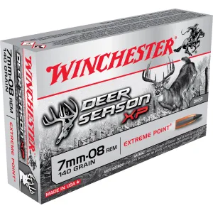 Winchester Deer Season Xp 7mm-08 Remington Extreme Point 140 Grain 20 Rounds