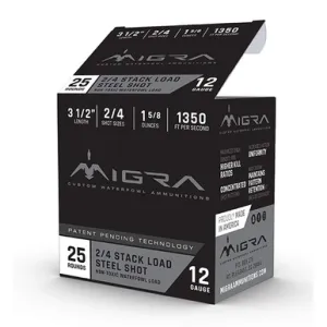 Migra Staxd Steel 12ga 3.5 1-5/8oz #2-4 25/10