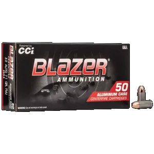 CCI Blazer Pistol Ammo 32 ACP 71 gr. FMJ 50 rd.