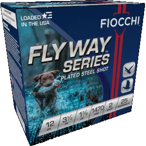 Fiocchi Speed Steel Shotgun Loads 12 ga. 3.5 in. 1 3/8 oz. 2 Shot 25 rd.