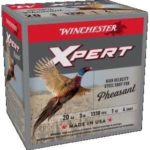 Winchester Super-X Xpert Pheasant Steel 20 ga. 3 in. 1 oz. 4 Shot 25 rd.