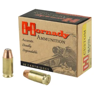 Hornady Custom, 45 Automatic Colt Pistol, Xtp Hollow Point, 200 Grain, 20 Rounds