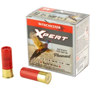 Winchester Super-X Xpert Pheasant Steel 12 ga. 2.75 in. 1 1/8 oz. 4 Shot 25 rd.