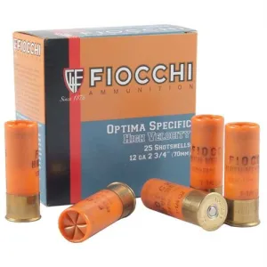 Fiocchi High Velocity Hunting Loads 12 ga. 2.75 in. 1 1/4 oz. 4 Shot 25 rd.