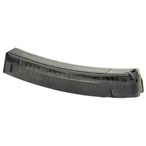 ETS Group SMKHKMP530 Pistol Mags 30rd Standard 9mm Luger Compatible w/ HK MP5/MP5K/94/SP89/SP5K Smoke Polymer