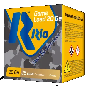 Rio Ammunition RC2075 Game Load 20Gauge 2.75" 1oz 7.5Shot 25 Rounds