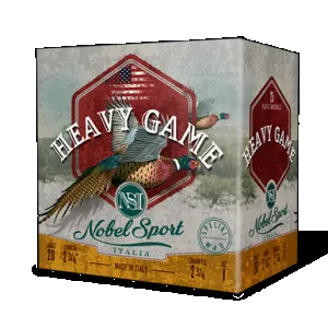 Nobel/eurosports Llc ANSH2075 Heavy Game 20Gauge 2.75" 1oz 7.5Shot 25 Rounds