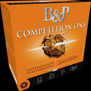 B&p Ammunition 12B32CP9 Competition One 12Gauge 2.75" 1 1/8oz 9Shot 25 Rounds