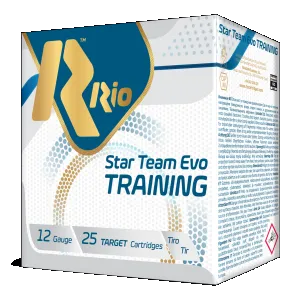 Rio Ammunition STT24LT8 Star Team Training 24 Light 12Gauge 2.75" 7/8oz 8Shot 25 Bx/10 Case