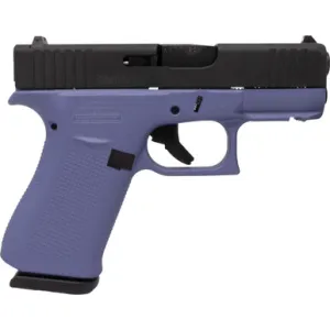 Glock 43X 9mm 3.41 in 10 Round Cerakote Crushed Orchid Semi Auto Pistol