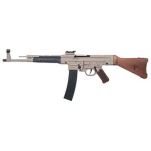 Blue Line Solutions Mauser STG-44 22 Long Rifle 414/420mm 25rd Tan Natural Wood Stock