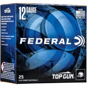 FEDERAL TOP GUN 12GA 1-1/8OZ - TG12 7.5