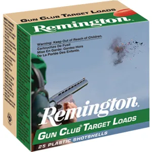 Remington Gun Club Target Loads 20 ga. 2.75 in. 2 1/2 Dr. 7/8 oz. 8 Shot 250 rd.