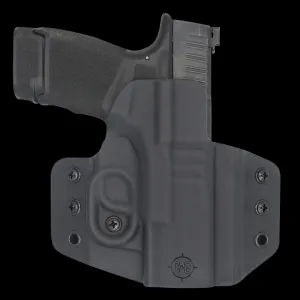 C&G Holsters 0950100 Covert OWB Black Kydex Belt Loop Fits Springfield Hellcat Right Hand