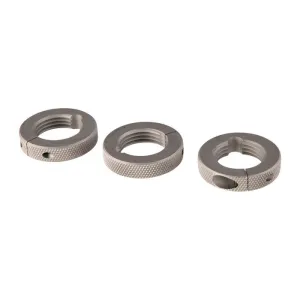 CROSS BOLT DIE LOCK RING 3-PACK STAINLESS STEEL