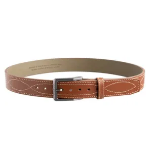 Magpul MAG127623040 Tejas EL Pistolero Light Brown Bull Hide 40" 1.50" Wide Buckle Closure
