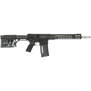 ARMALITE AR-10 308 Winchester, 13.5in. Barrel, 20rd, 12" MLOK Handguard, MBA-1 Stock, Adj. Gas Block & Timney Trigger - Black