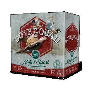 Nobel/Eurosports LLC ANSF1275 Dove & Quail 12Gauge 2.75" 1 1/8oz 7.5Shot 250rds/Box