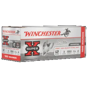Winchester Ammo WEX1234VP Super X Xpert High Velocity 12Gauge 3" 1 1/8oz 4Shot 100 Rounds