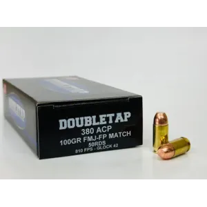 380 ACP Match 100gr FMJ-RN 50/bx