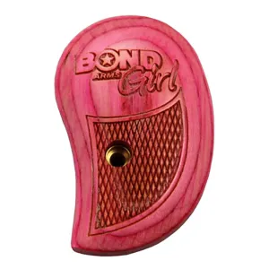 Bond Arms Bond Girl Pink Grip Compatible with Bond Derringers Pt24 Ptall