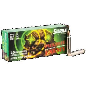 Sierra Prairie Enemy Rifle Ammo 223 Rem. 55 gr. BlitzKing 20rd