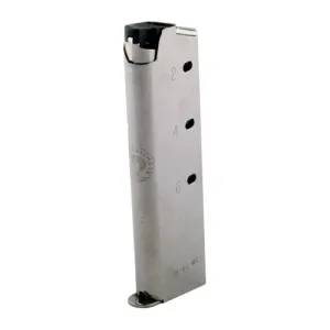 Tripp Research 1911 7RD Magazine Government 45 ACP Stainless Steel Silver Finish